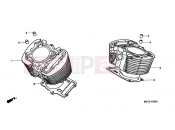 HONDA VT1100C2Y Shadow 2000 E-5 HENGER