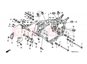 HONDA VT1100C31 Shadow 2001 F-31 FRAME HOUSING