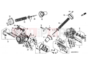 HONDA VT1100C32 Shadow 2002 E-20-1 CARBURETOR (PARTS)