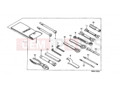 HONDA VT1100C3W Shadow 1998 F-32 TOOLS