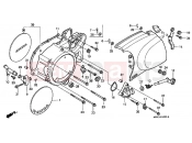 HONDA VT1100C3Y Shadow 2000 E-10 LEFT CRANKSHAFT COVER