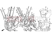 HONDA VT1100CN Shadow 1992 E-14 CRANKSHAFT