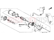 HONDA VT1100CR Shadow 1994 E-12 STARTER ENGINE