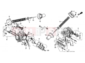 HONDA VT1100CR Shadow 1994 E-20-1 CARBURETOR (PARTS)