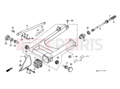 HONDA VT1100CR Shadow 1994 F-23 SWING ARM