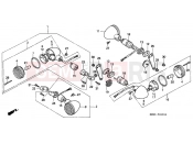 HONDA VT1100CR Shadow 1994 F-26 FLASHING