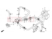 HONDA VT1100CS Shadow 1995 E-18 WATER PIPE (VT1100CS / CT)