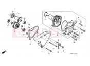 HONDA VT1100CV Shadow 1997 E-11-1 WATER PUMP (VT1100CV / CW / C2)