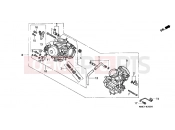 HONDA VT1100D2X Shadow 1999 E-20 CARBURETOR (ED.)