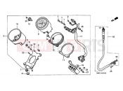 HONDA VT1100D2X Shadow 1999 F-2 METER