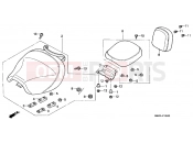 HONDA VT1100D2X Shadow 1999 F-16 SEAT