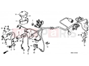 HONDA VT1100D2X Shadow 1999 F-29 WIRING HARNESS