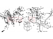 HONDA VT1100D2X Shadow 1999 F-30 RADIATOR