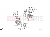 HONDA VT600CM Shadow 1991 E-2 CAMSHAFT HOLDER