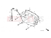 HONDA VT600CM Shadow 1991 E-6 RIGHT CRANKSHAFT COVER