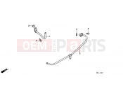 HONDA VT600CM Shadow 1991 E-19 AIRWAY PIPE (SW)