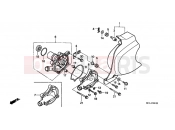 HONDA VT600CP Shadow 1993 E-10 WATER PUMP