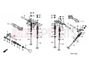 HONDA VT600CR Shadow 1994 E-3 CAMSHAFT / VALVE