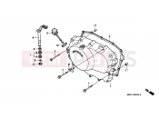 HONDA VT600CR Shadow 1994 E-6 RIGHT CRANKSHAFT COVER