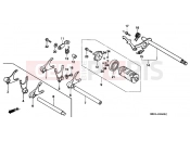 HONDA VT600CR Shadow 1994 E-16 TRANSMISSION DRUM