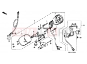 HONDA VT600CR Shadow 1994 F-2 METER