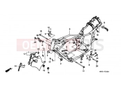 HONDA VT600CR Shadow 1994 F-28 FRAME HOUSING