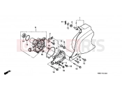HONDA VT600CT Shadow 1996 E-10 WATER PUMP