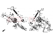HONDA VT600CT Shadow 1996 E-18-1 CARBURETOR (PARTS)
