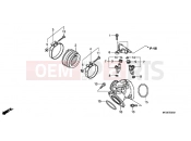 HONDA VT750C9 Shadow 2009 E-2-2 SUCTION PIPE