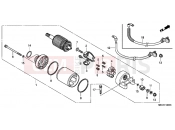 HONDA VT750C9 Shadow 2009 E-12 STARTER ENGINE