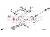 HONDA VT750C9 Shadow 2009 F-24 SWING ARM