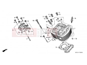 HONDA VT750CA6 Shadow 2006 E-2 FRONT CYLINDER HEAD