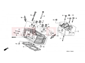 HONDA VT750CA6 Shadow 2006 E-2-1 REAR CYLINDER HEAD