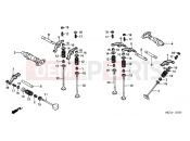 HONDA VT750CA6 Shadow 2006 E-3 CAMSHAFT / VALVE