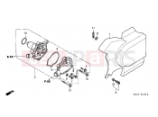 HONDA VT750CA6 Shadow 2006 E-11 WATER PUMP