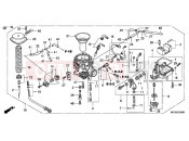 HONDA VT750CA6 Shadow 2006 E-20 CARBURETOR