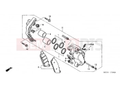 HONDA VT750CA6 Shadow 2006 F-9 FRONT BRAKE CALIPER