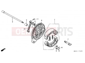 HONDA VT750CA6 Shadow 2006 F-11 REAR BRAKE PANEL