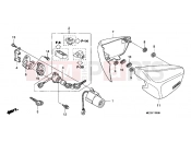 HONDA VT750CA6 Shadow 2006 F-16 SIDE COVER