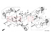 HONDA VT750CA6 Shadow 2006 F-26 FLASHING