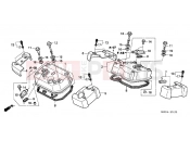 HONDA VT750CA7 Shadow 2007 E-1 VALVE COVER