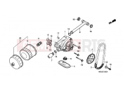 HONDA VT750CA7 Shadow 2007 E-13 OIL PUMP