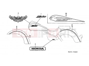 HONDA VT750CA7 Shadow 2007 SIGN F-34