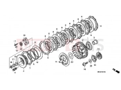 HONDA VT750CA9 Shadow 2009 E-7 CLUTCH