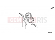 HONDA VT750CA9 Shadow 2009 F-2 METER