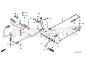 HONDA VT750CA9 Shadow 2009 F-21 PEDAL (EXCEPT KO)