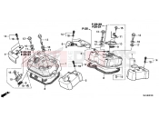 HONDA VT750CD Shadow 2013 E-1 VALVE COVER