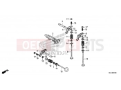 HONDA VT750CD Shadow 2013 E-3 CAMSHAFT VALVE (FRONT)