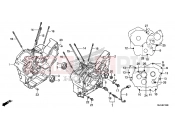 HONDA VT750CD Shadow 2013 E-15 CRANKSHAFT (VT750C / C2S / CA / CS)