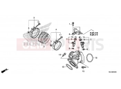 HONDA VT750CD Shadow 2013 E-24 SZÍVÓCSŐ